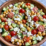Chickpea Cucumber Salad