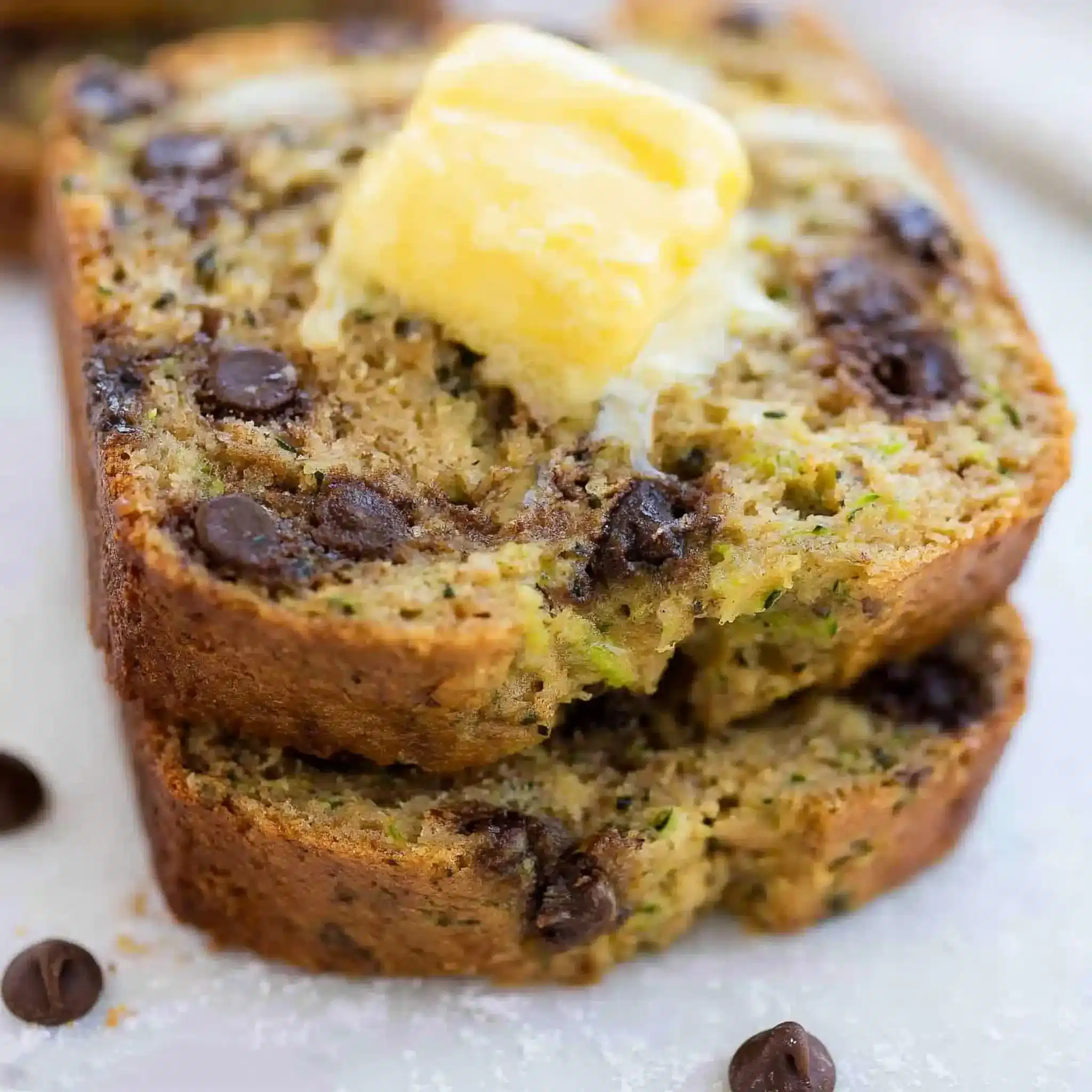 Chocolate Chip Zucchini Banana Bread