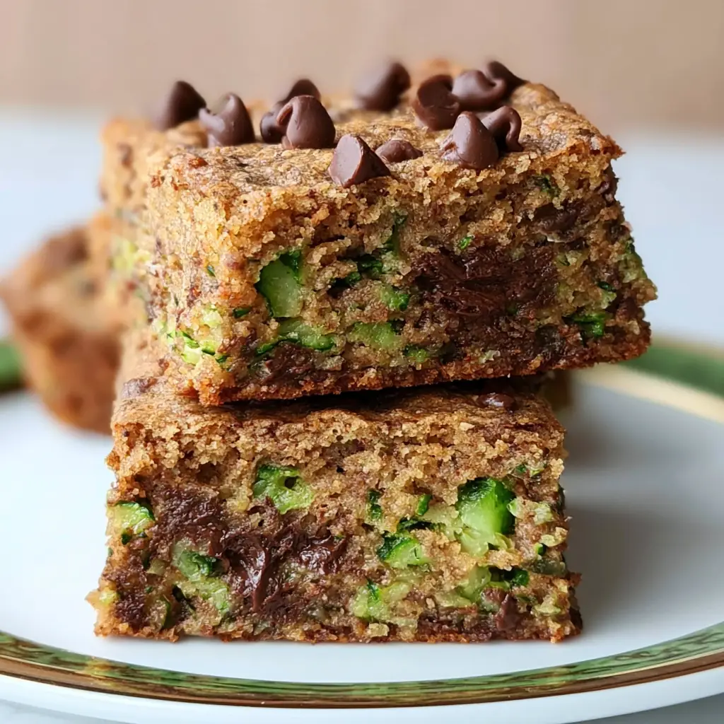 Chocolate Chip Zucchini Bars: Easy, Soft, and Chocolate-Filled Treat 4 Chocolate Chip Zucchini Bars1 1 Chocolate Chip Zucchini Bars: Easy, Soft, and Chocolate-Filled Treat