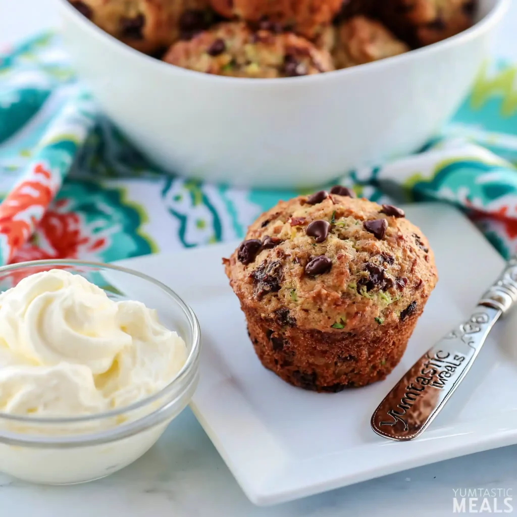Chocolate Chip Zucchini Muffins: A Delicious Bakery-Style Treat 4 Chocolate Chip Zucchini Muffins