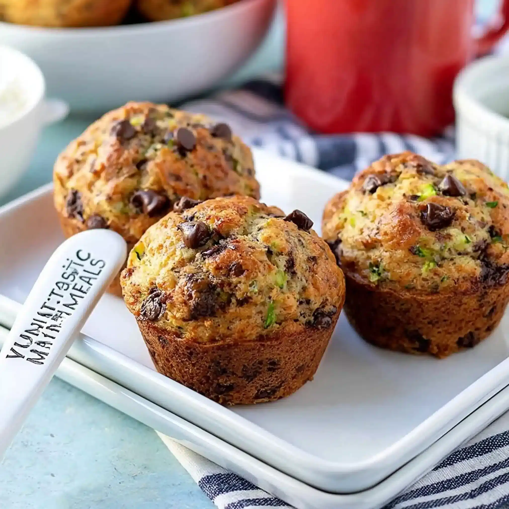Chocolate Chip Zucchini Muffins