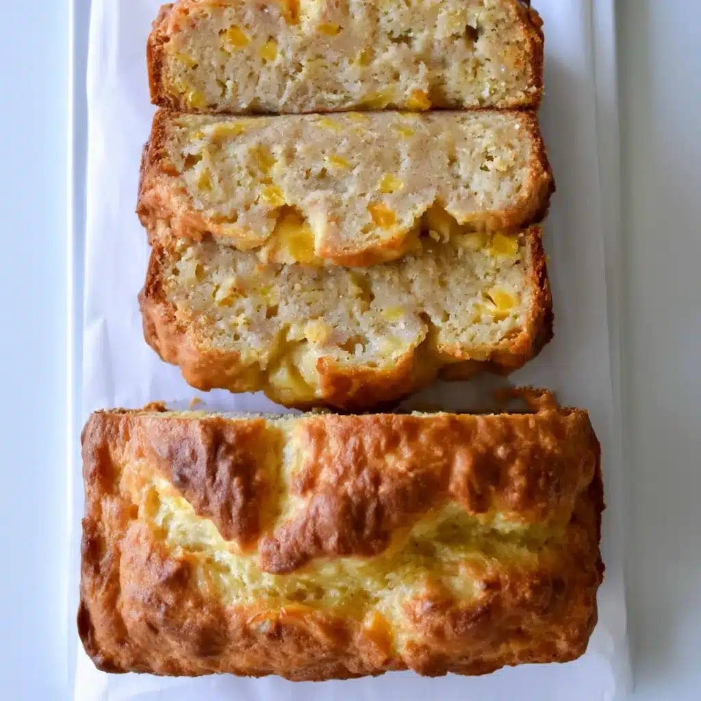 Cinnamon Spiced Peach Bread: Easy Homemade Peach Loaf Recipe 4 Cinnamon Spiced Peach Bread