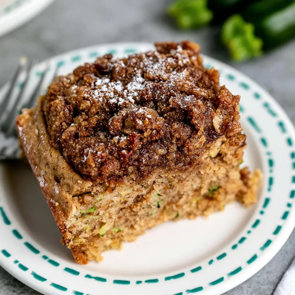Cinnamon Zucchini Coffee Cake