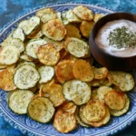 Cool Ranch Zucchini Chips
