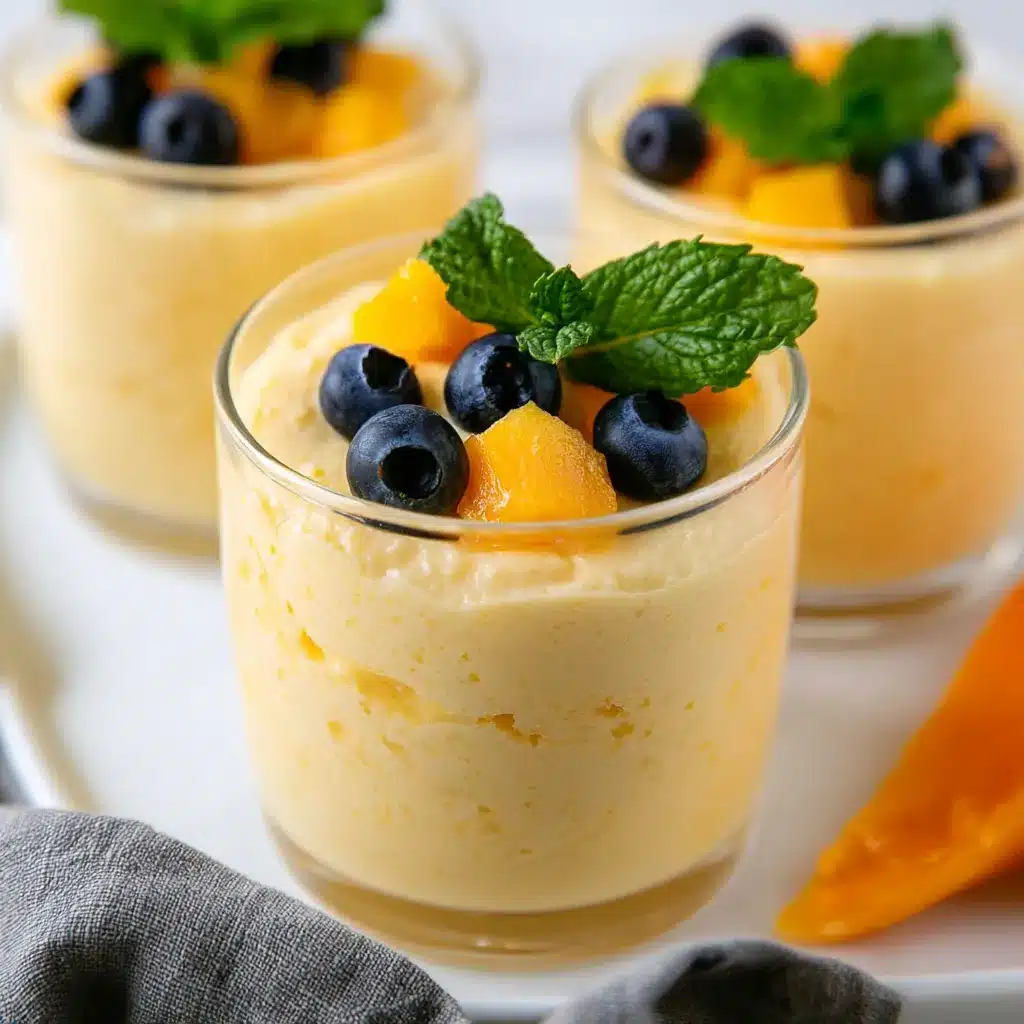 Creamy Mango Mousse