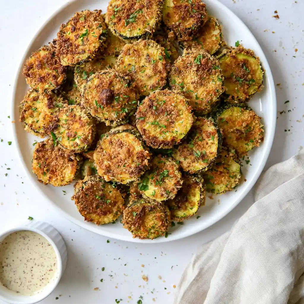 Crispy Baked Zucchini Chips: Easy and Delicious Homemade Snack 4 Crispy Baked Zucchini Chips