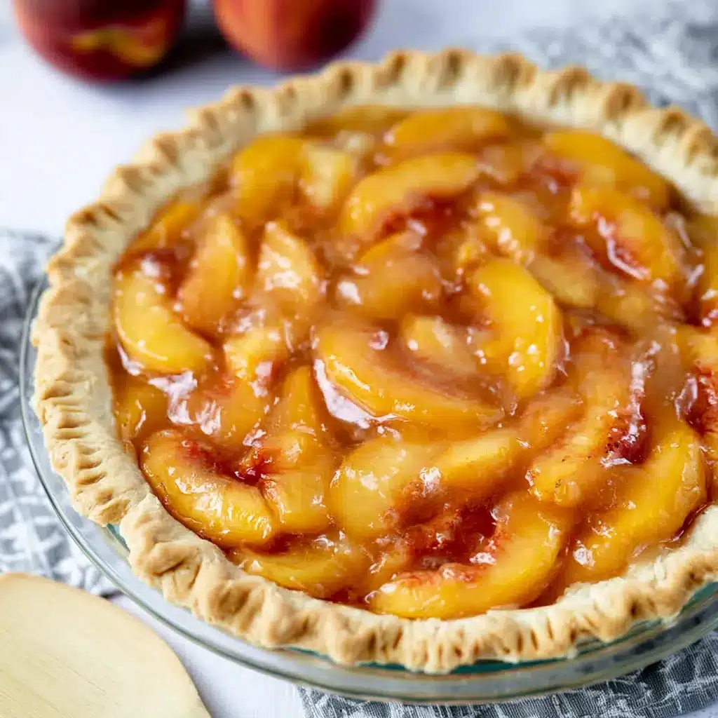 Fresh Peach Pie Recipe: Easy Homemade Summer Dessert 4 Fresh Peach Pie