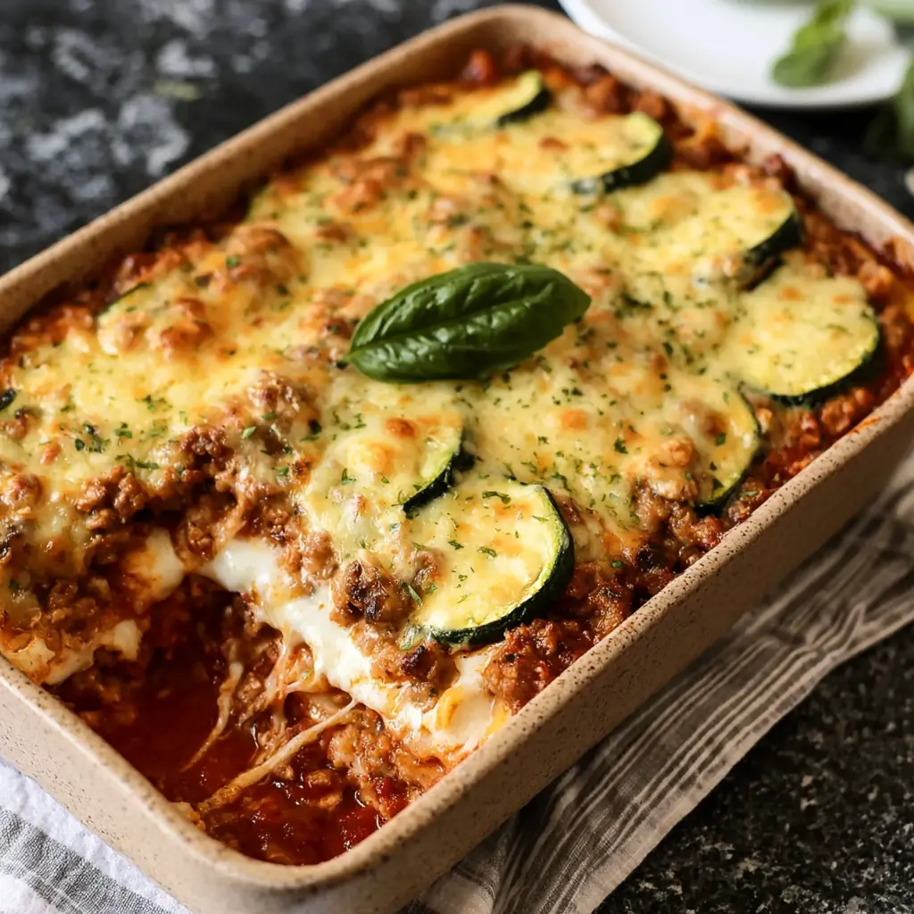 Ground Beef Zucchini Casserole: Easy Family Dinner Recipe 4 Ground Beef Zucchini Casserole