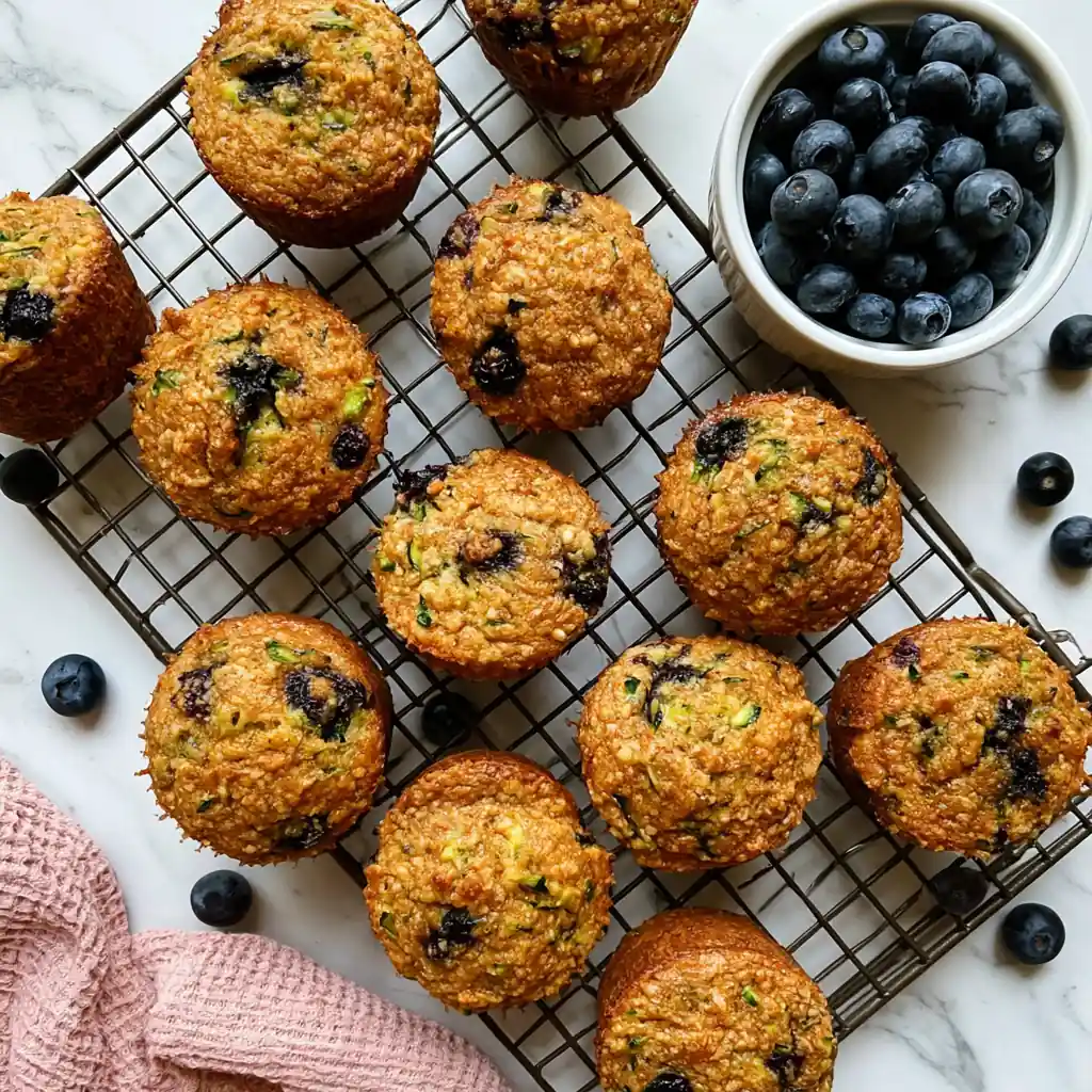 Healthy Blueberry Zucchini Muffins: Easy Maple-Sweetened Breakfast Treat 4 Healthy Blueberry Zucchini Muffins