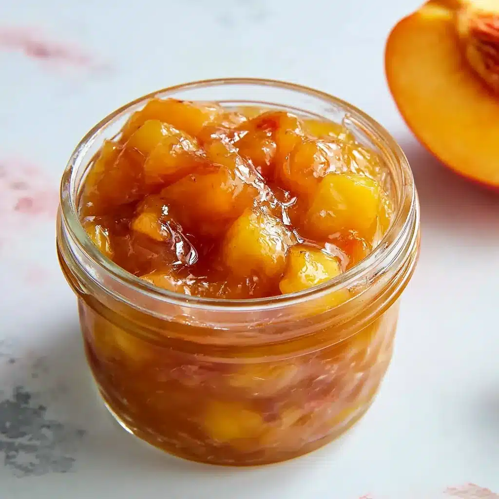 Homemade Peach Filling
