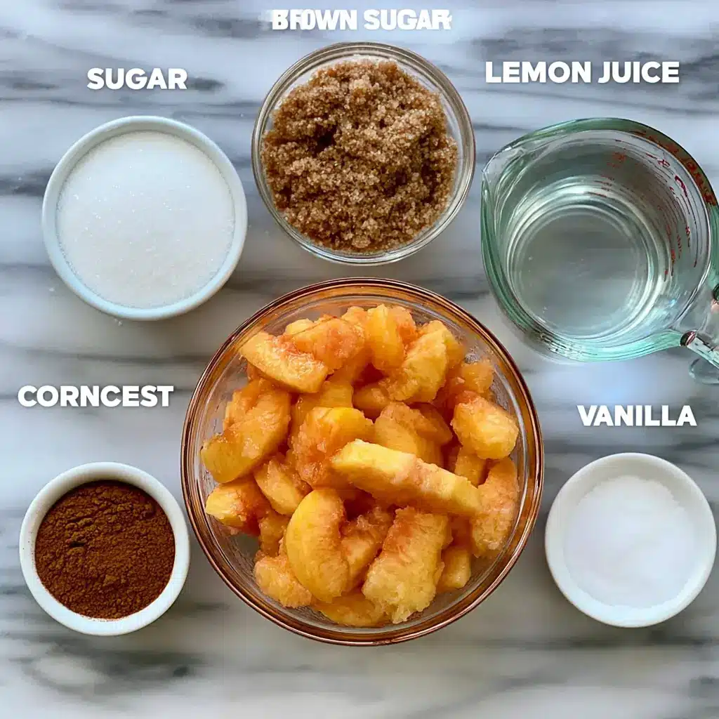 Homemade Peach Filling1 Homemade Peach Filling: Easy Recipe for Pies, Cakes, and More