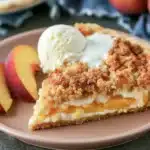 Italian Peach Crumb Cake