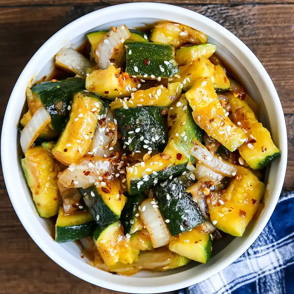 Japanese Hibachi-Style Zucchini