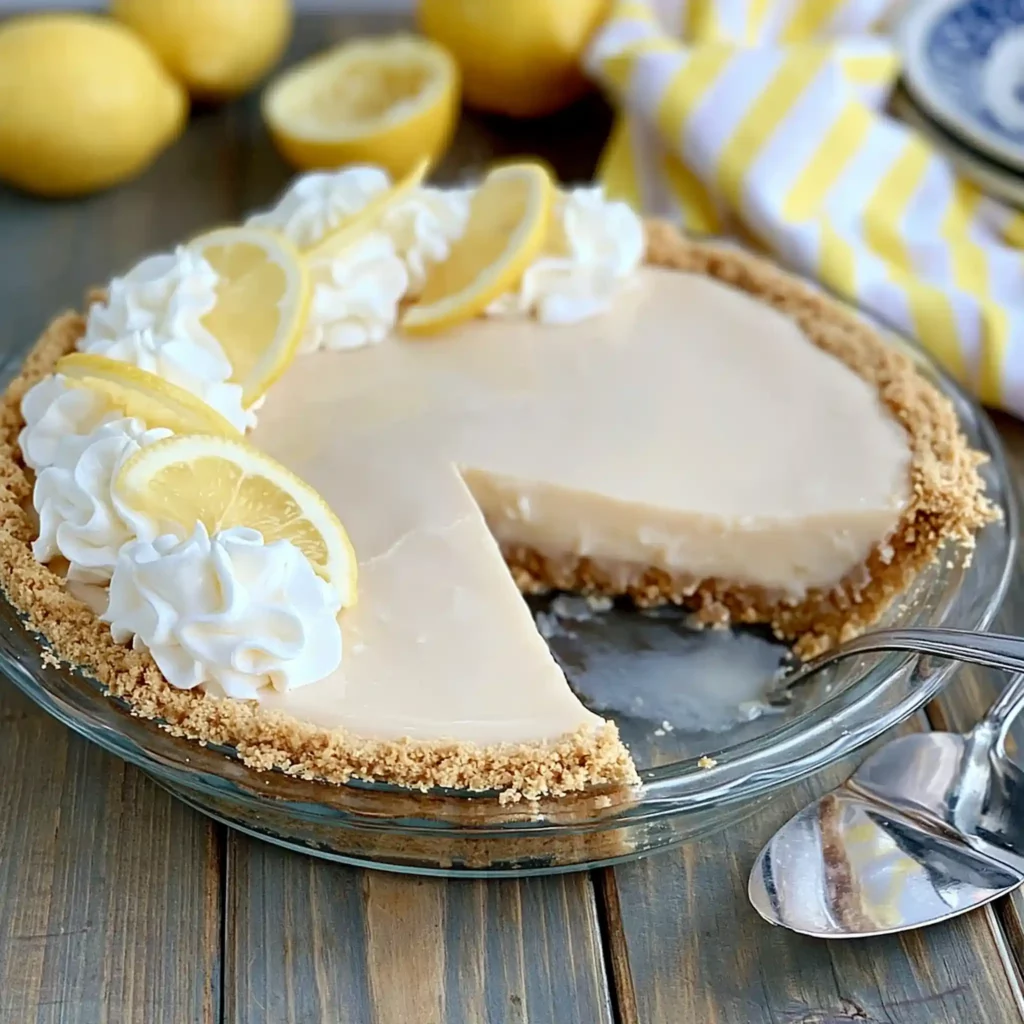 Lemon Cream Pie: Easy, Creamy, and Refreshing Dessert Recipe 4 Lemon Cream Pie