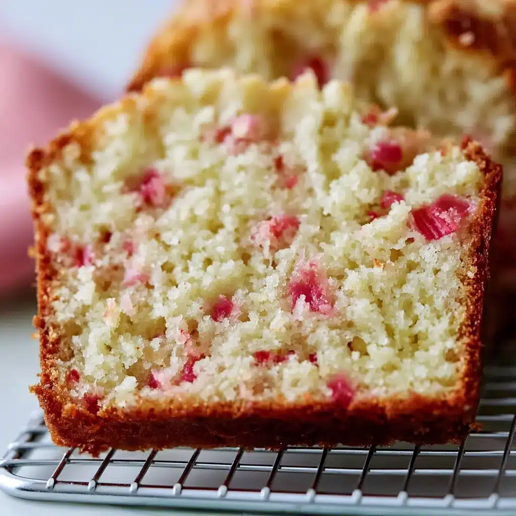 Lemon Rhubarb Bread