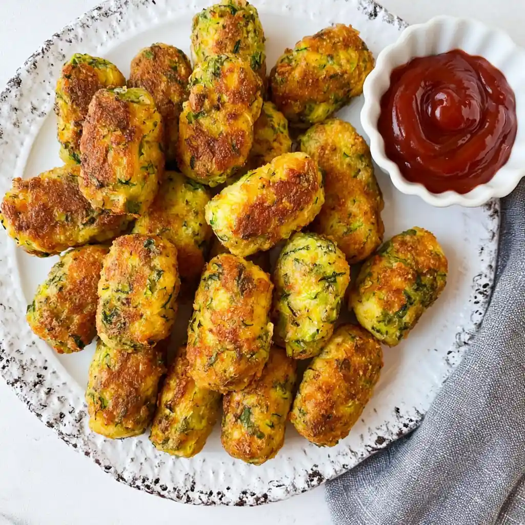 Low-Carb Zucchini Tater Tots