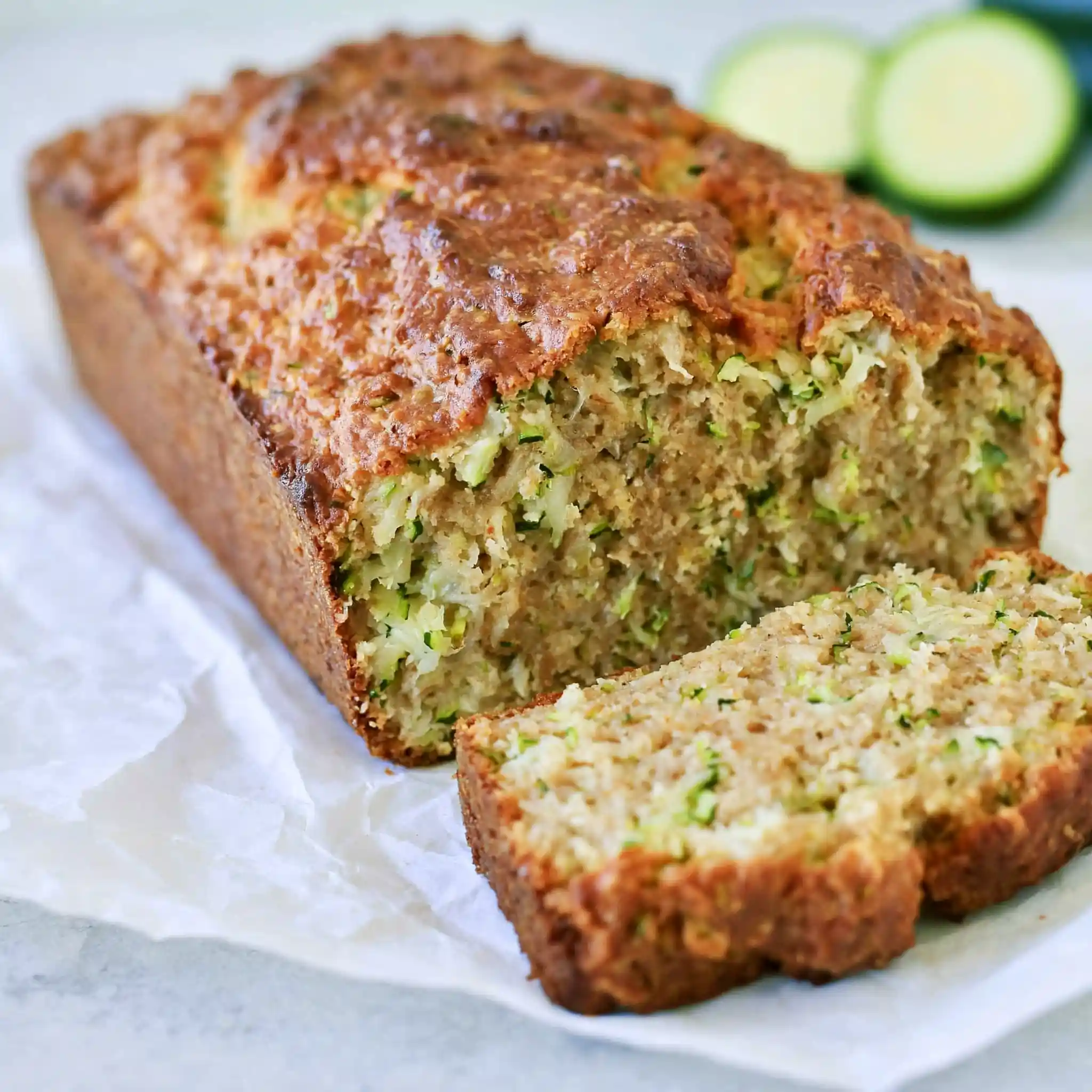 Low Sugar Zucchini Bread