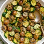 Pan-Fried Zucchini and Mushrooms