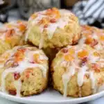 Peach Buttermilk Biscuits