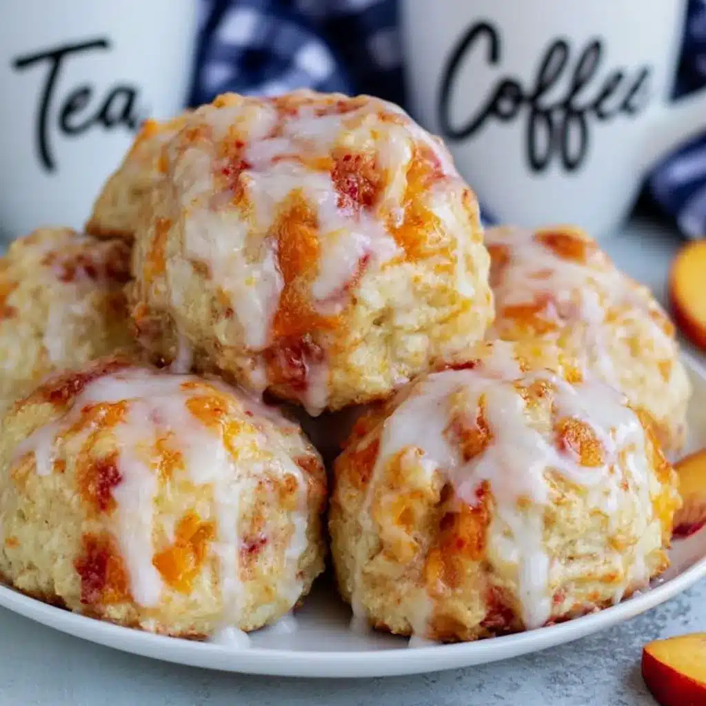 Peach Buttermilk Biscuits Recipe: Sweet and Fluffy Homemade Favorite 4 Peach Buttermilk Biscuits