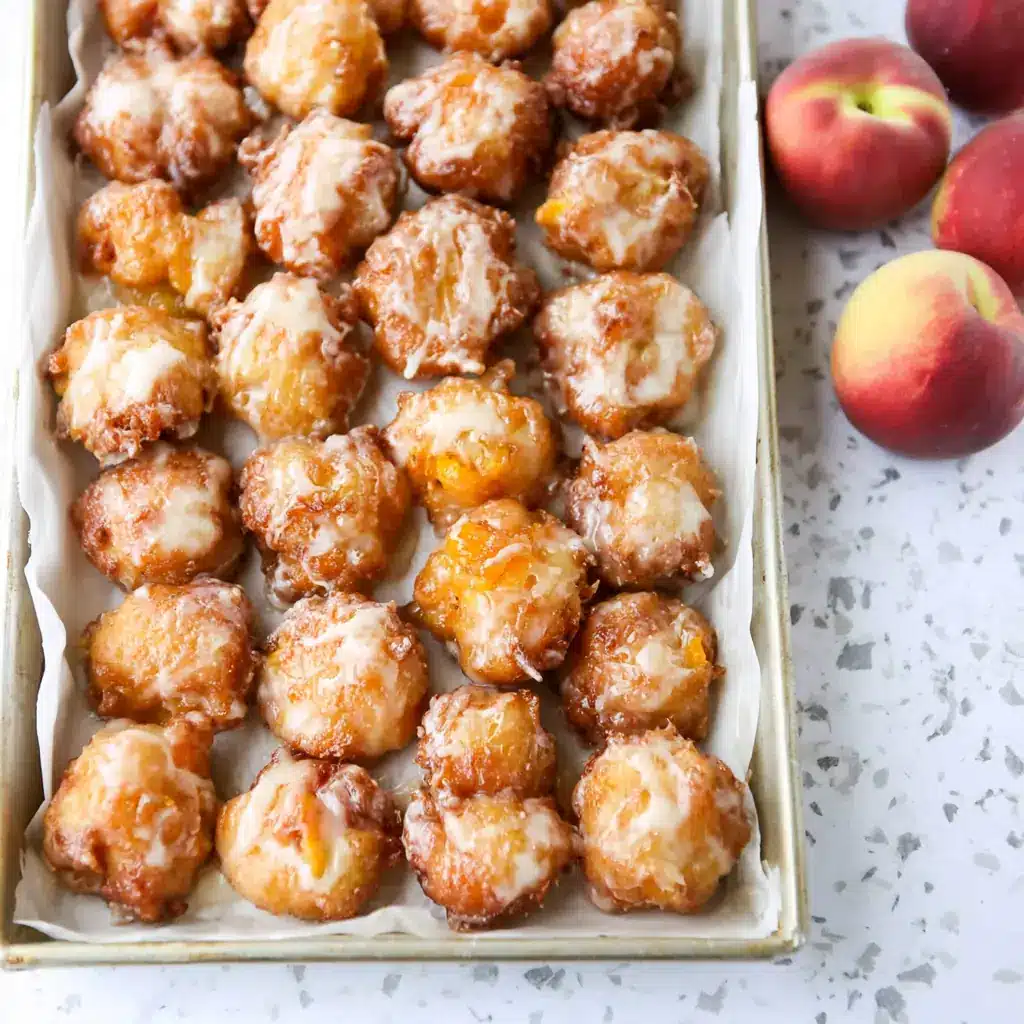 Peach Fritters: Amazing Homemade Treat with Fresh Peaches 4 Peach Fritters