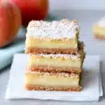 Peach Nectar Custard Bars