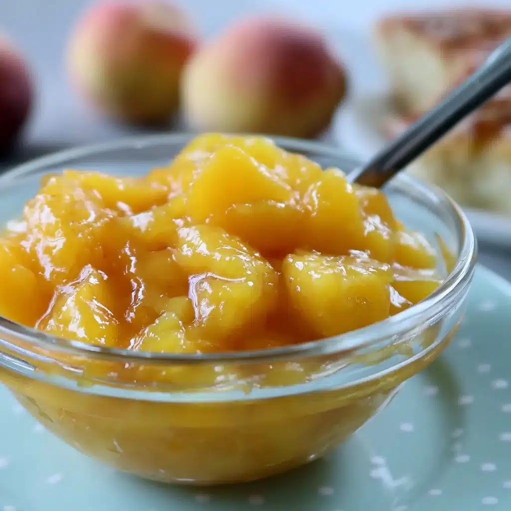 Peach Pie Filling: Simple Small-Batch Homemade Fruit Filling 4 Peach Pie Filling