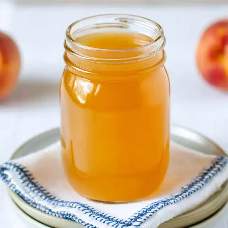 Peach Simple Syrup