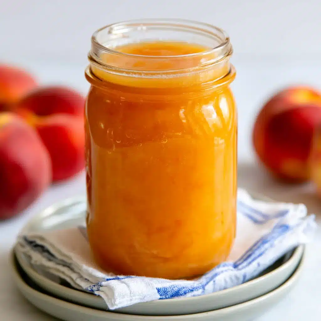 Peach Simple Syrup: Easy Homemade Sweet Peach Flavoring Recipe 4 Peach Simple Syrup