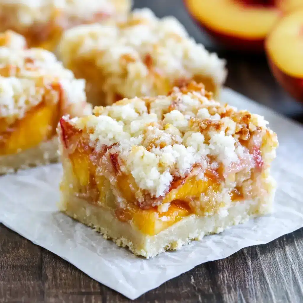 Peaches and Cream Bars