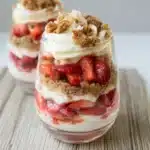 Strawberry Pretzel Parfaits