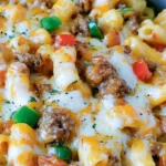 Philly Cheesesteak Pasta