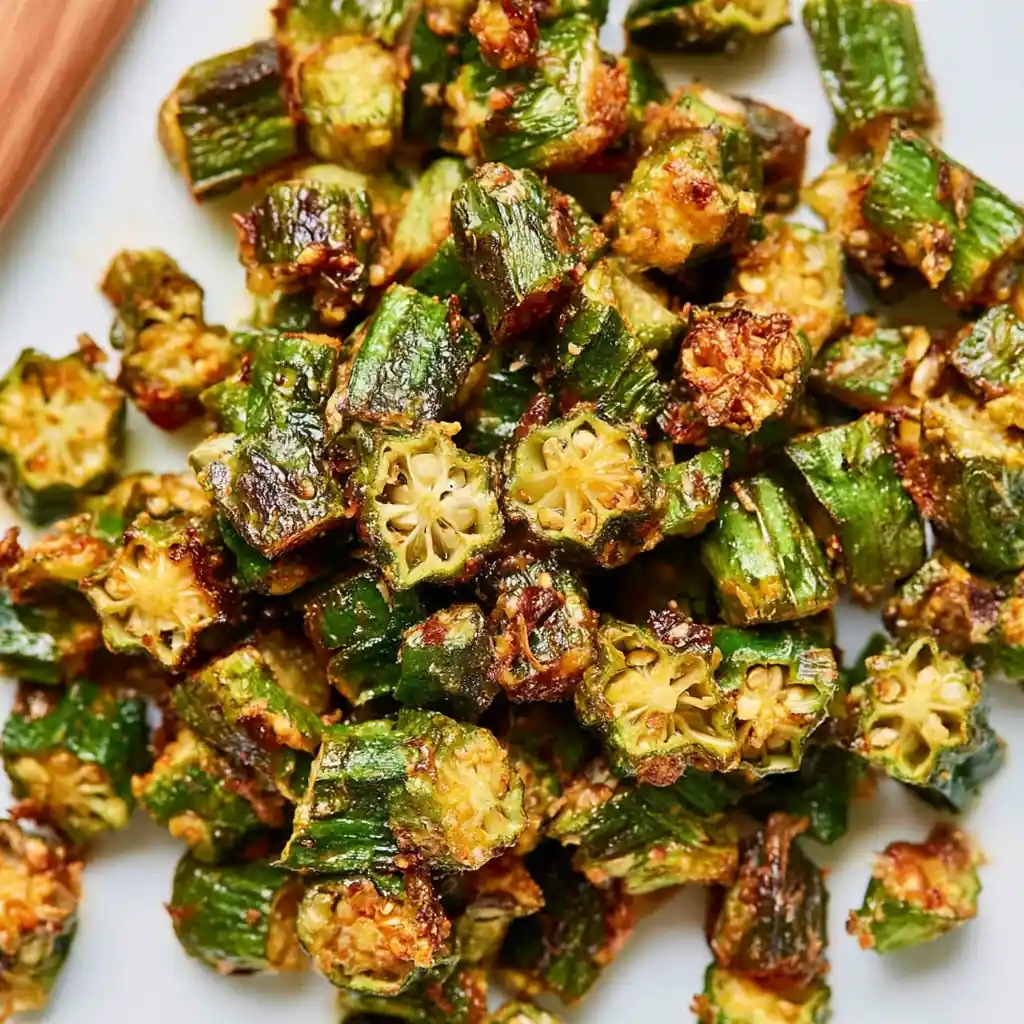 Roasted Okra: Easy, Smoky, and Crispy Side Dish Recipe 4 Roasted Okra