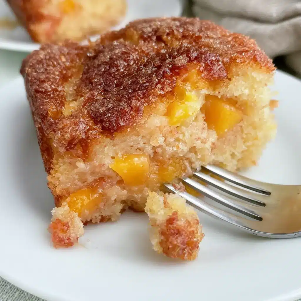 Sour Cream Peach Cake: Easy Summer Dessert Everyone Loves 4 Sour Cream Peach Cake