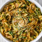 Spicy Garlic Zucchini Noodles