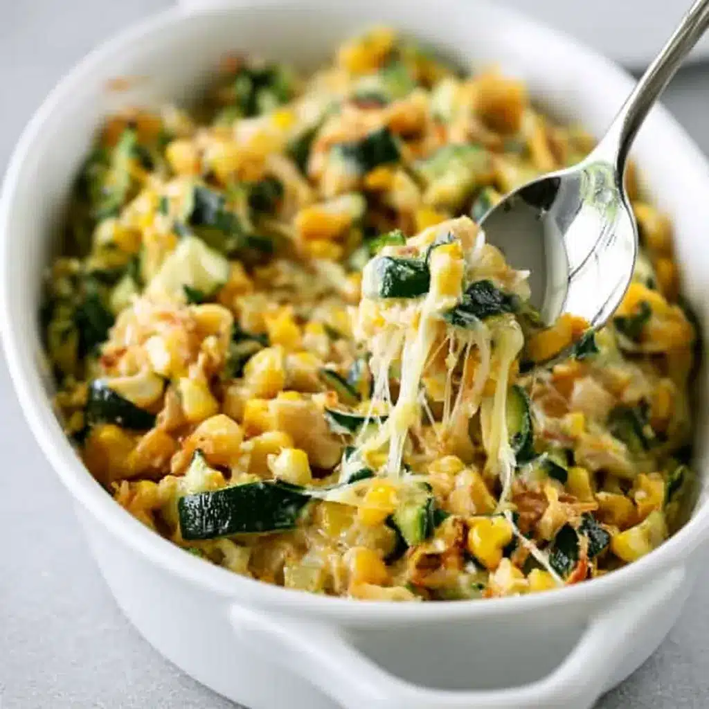 Zucchini Corn Parmesan Bake: Easy and Delicious Family Favorite 4 Zucchini Corn Parmesan Bake