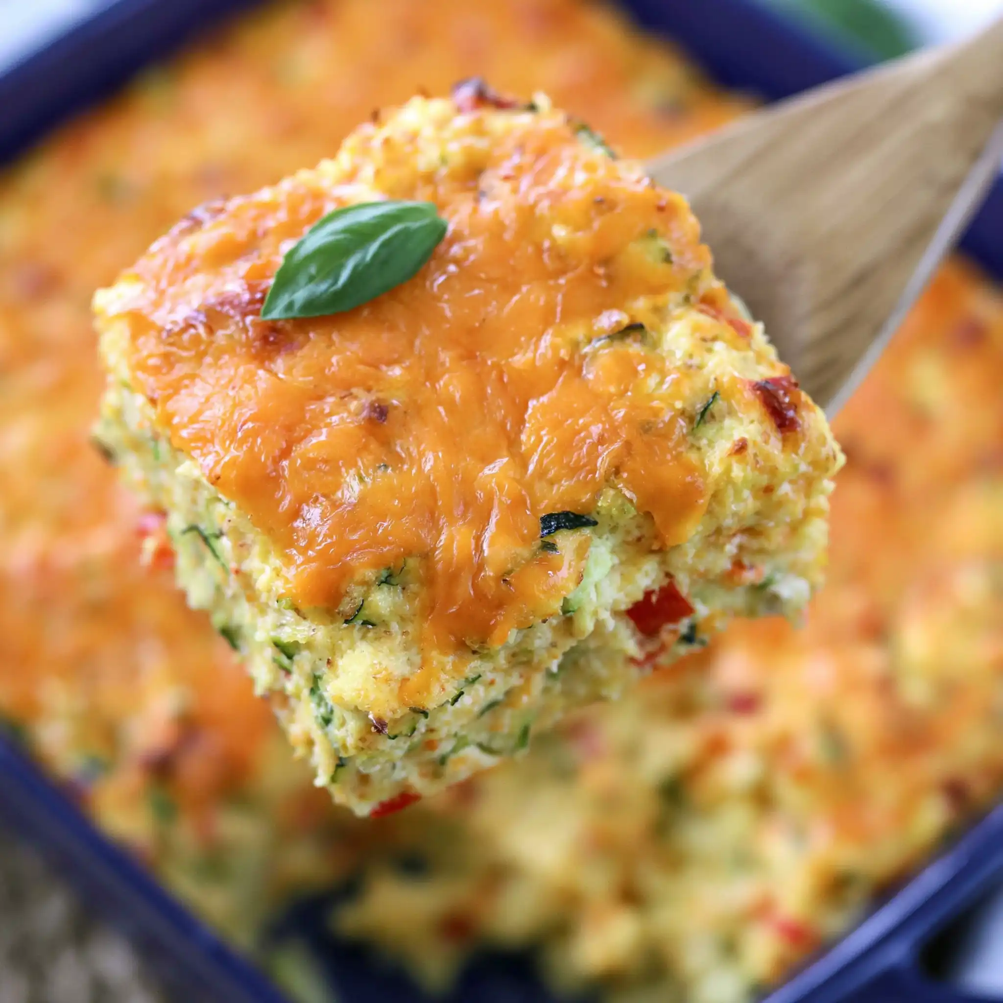 Zucchini Cornbread Casserole