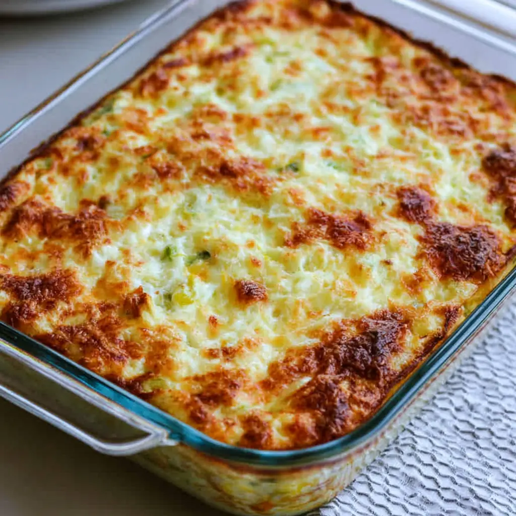Zucchini Cornbread Casserole