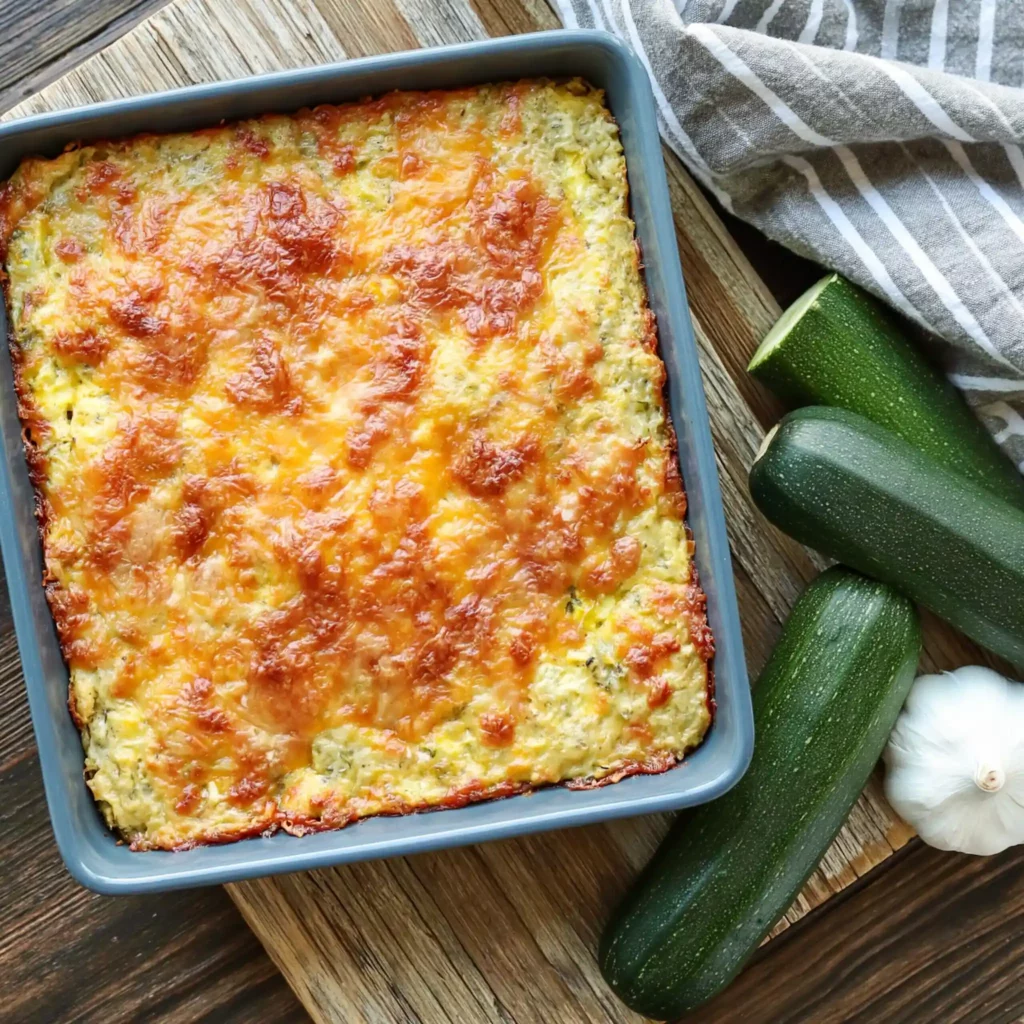 Zucchini Cornbread Casserole: A Flavorful Family Favorite 4 Zucchini Cornbread Casserole