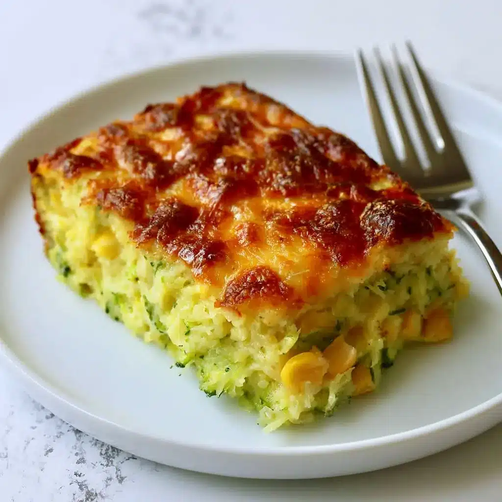 Zucchini Cornbread Casserole
