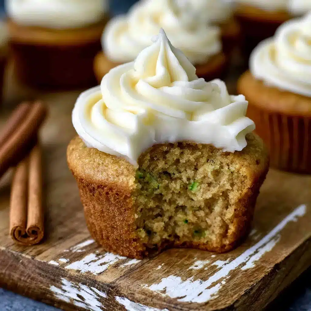 Zucchini Cupcakes: Amazing Moist Cupcakes with Cream Cheese Frosting 4 Zucchini Cupcakes