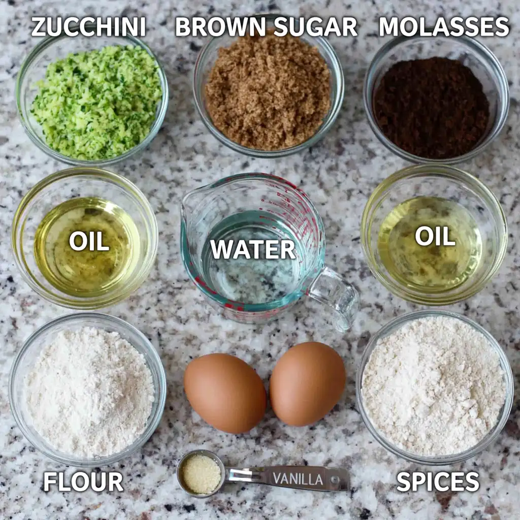 Zucchini Gingerbread: A Moist and Perfectly Spiced Holiday Loaf 4 Zucchini Gingerbread