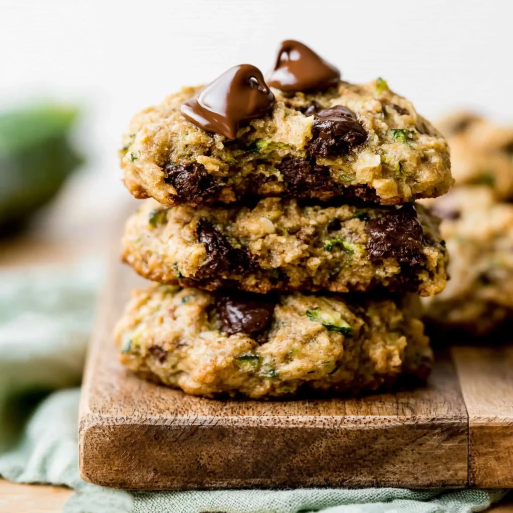 Zucchini Oatmeal Chocolate Chip Cookies: Soft, Chewy, and Easy to Make 4 Zucchini Oatmeal Chocolate Chip Cookies