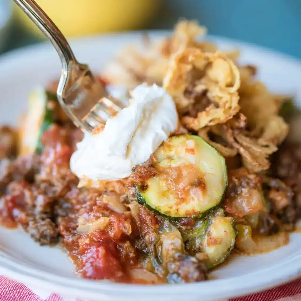 Zucchini Taco Casserole