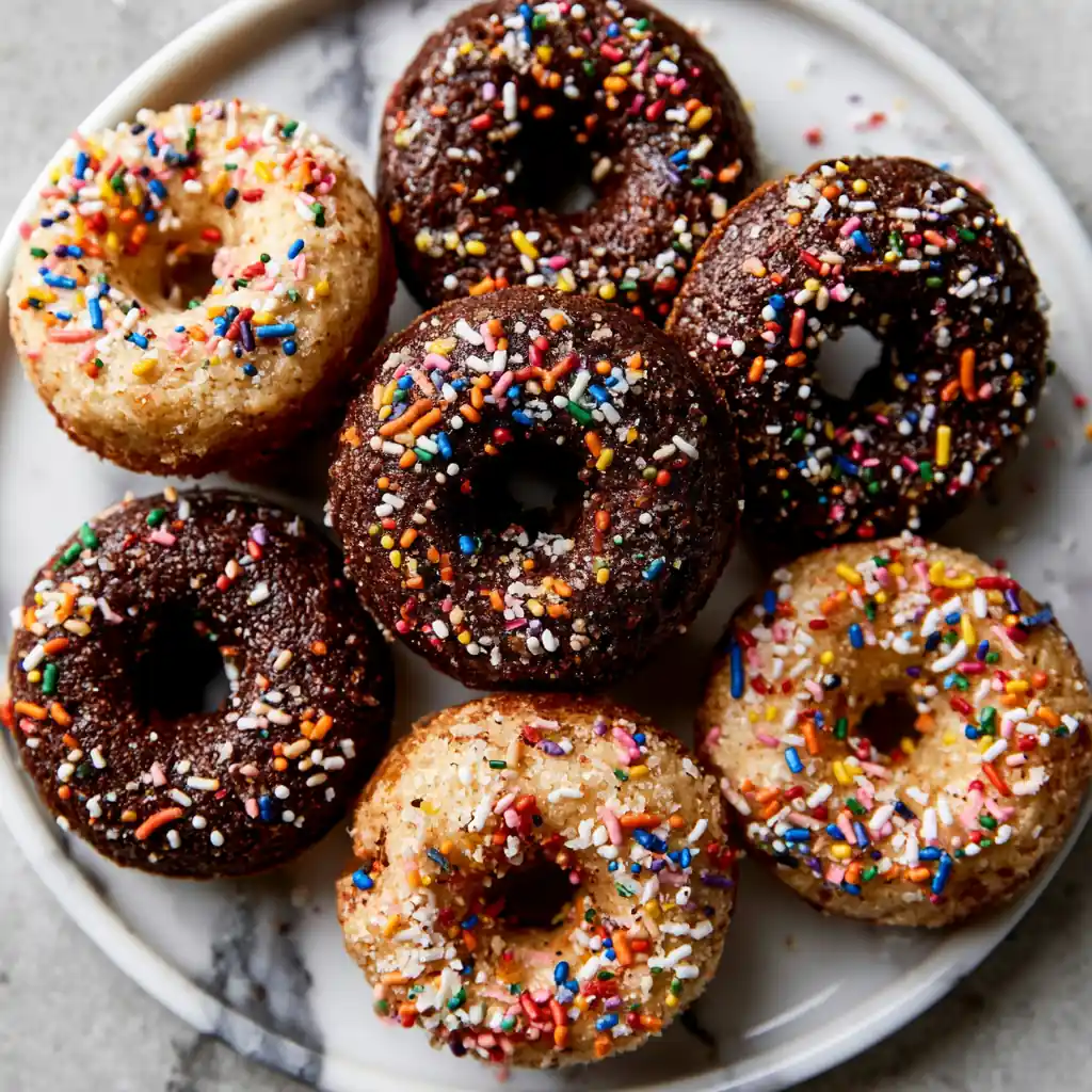 2-Ingredient Pancake Donuts