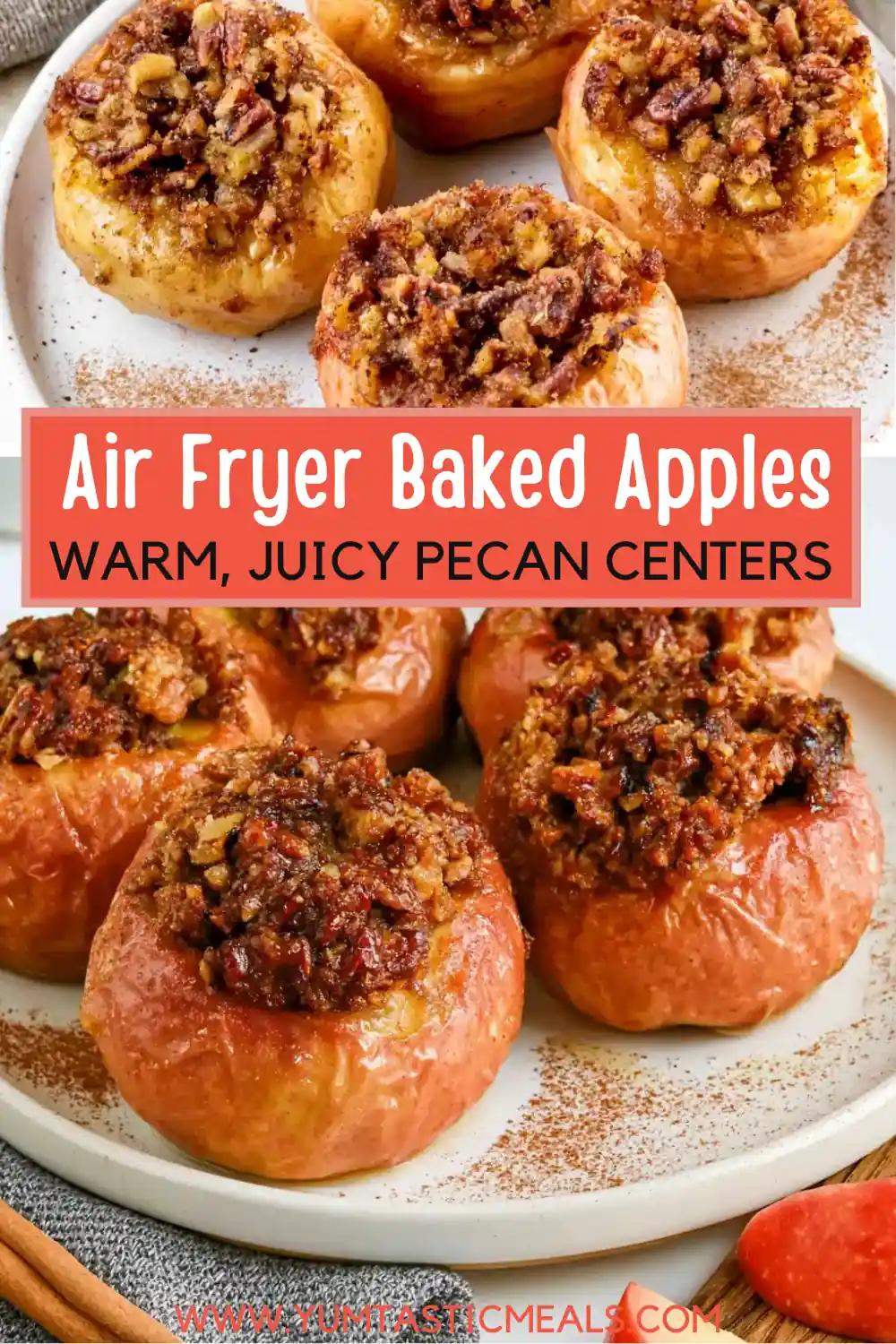 Air Fryer Baked Apples – Easy Fall Dessert Ready in 30 Minutes 6 Air Fryer Baked Apples2 Air Fryer Baked Apples – Easy Fall Dessert Ready in 30 Minutes