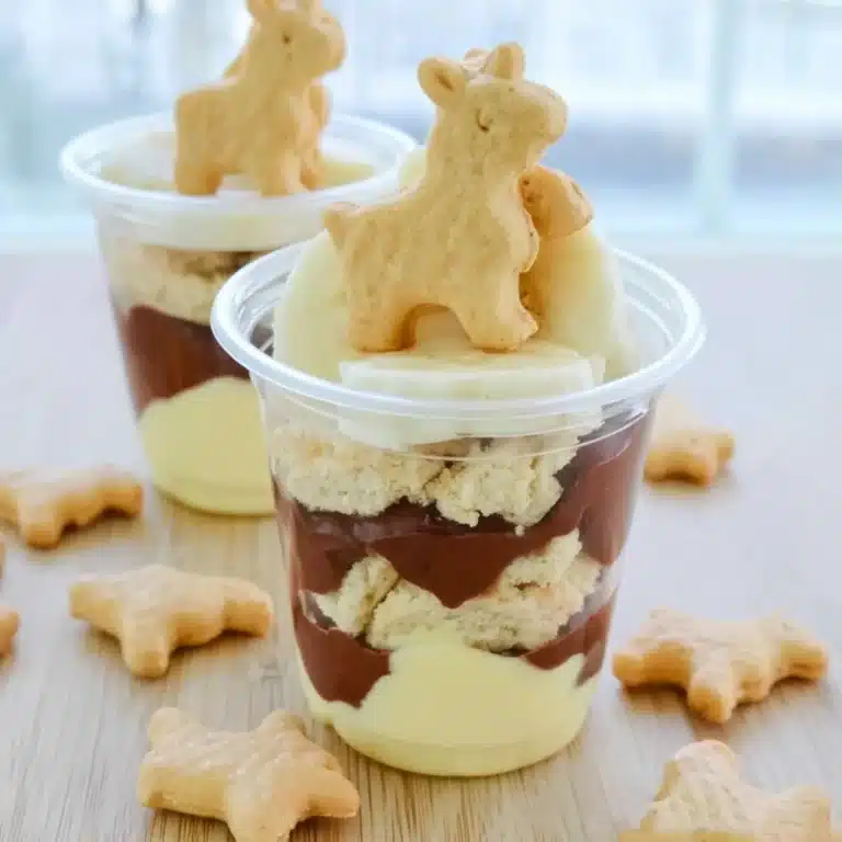 Animal Cracker Parfait