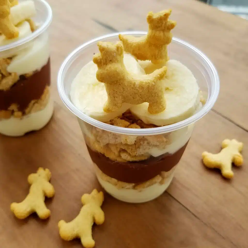 Animal Cracker Parfait: An Easy Layered Party Dessert 5 Animal Cracker Parfait