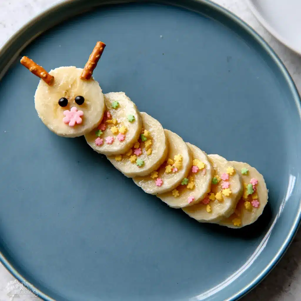 Banana Caterpillar Snack