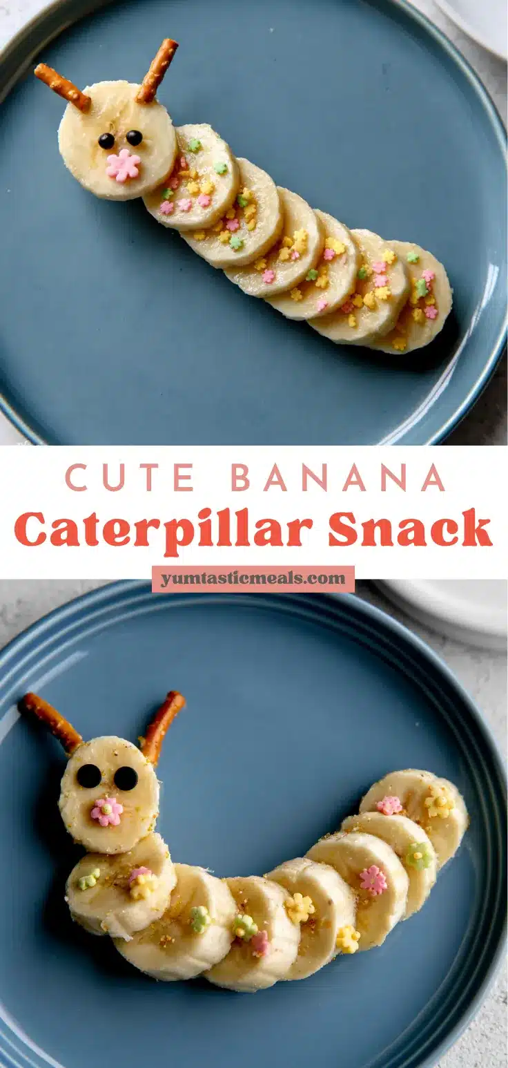 Banana Caterpillar Snack